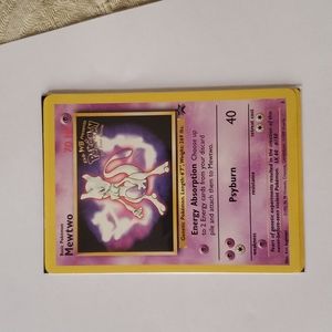 Ancient Mew card from the 1999 pokemon movie